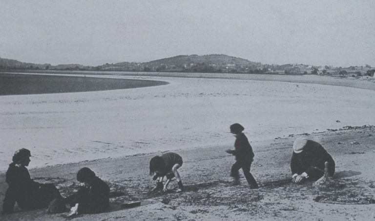 Children Playing In Sand 1930s