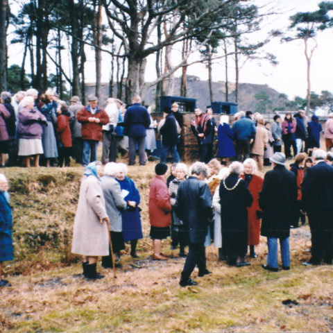 1994 Remembrance Of 1944 Explosion At Broughton Moor WW2 Munitions Dump Congregation 1