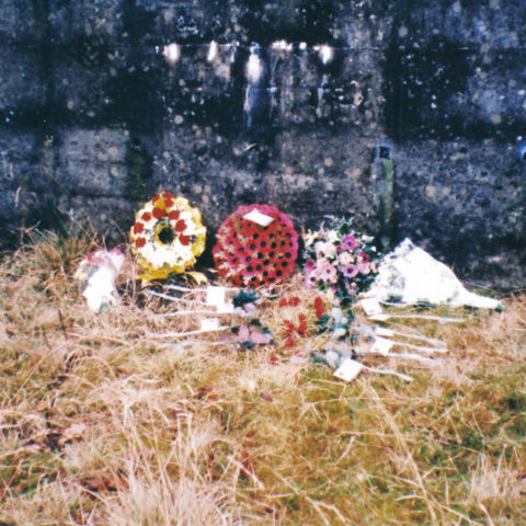 1994 Remembrance Of 1944 Explosion At Broughton Moor WW2 Munitions Dump Congregation 9 Wreath