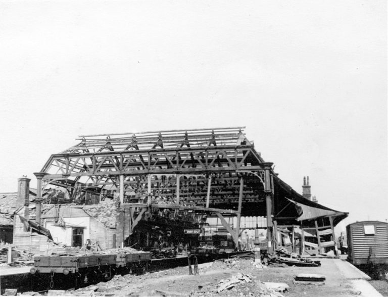 Barrow Station War Bombed 2
