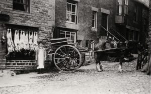 Butchers Shop Alston C 1899 NO DATA