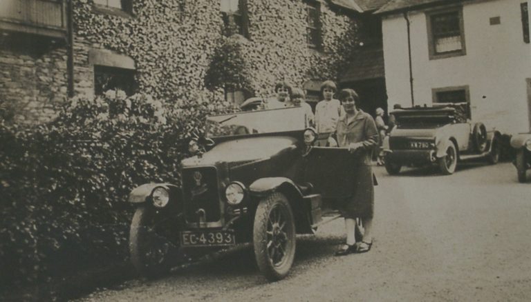 Car And People 1920s