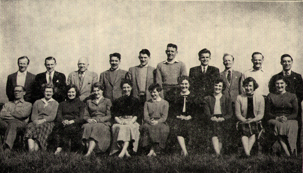 Court Of Luxembourg Choir Pic 1957