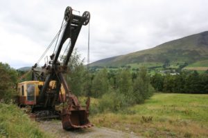 Excavators 04 Threlkeld Quarry