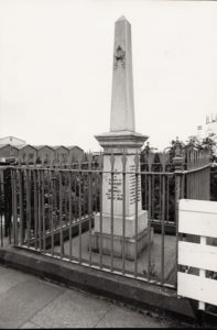 Harraby War Memorial 1979