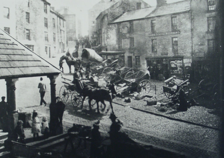 Horses And Carts In Street2