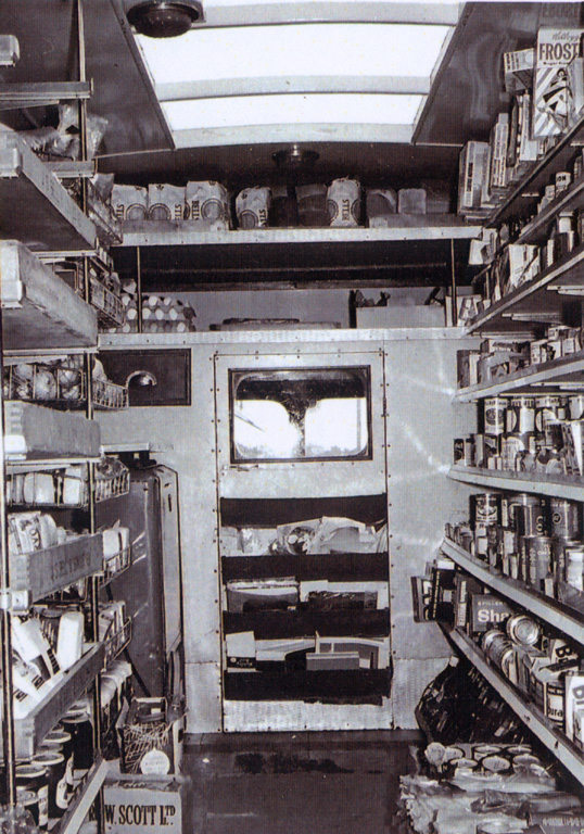Mobile Shop Interior 1955