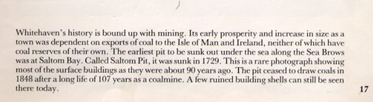 Saltom Mine Pit 1892 Text