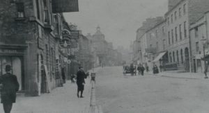 Street With Horse Drawn Cart