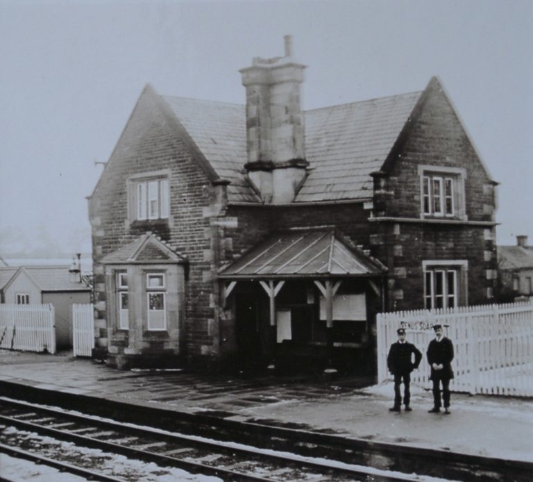 Train Station Staff On Platform