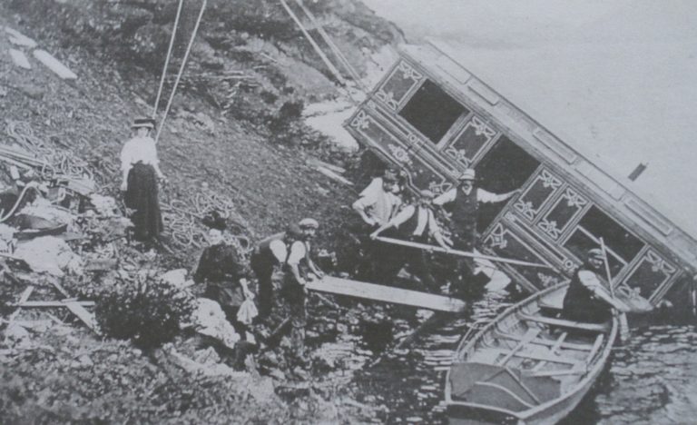 Train Steam Engine Crashed In Thirlmere 1908