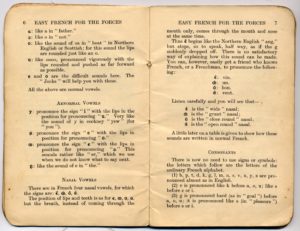 Wartime Easy French For The Forces Soldier Biggs Accent