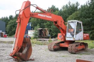 excavator hydraulic Threlkeld Quarry